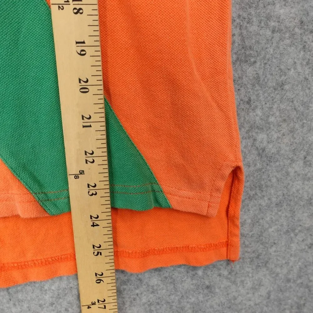 VTG Ralph Lauren Polo Shirt Men YOUTH M Big Pony Equestrian Rugby Bleecker 1967‎